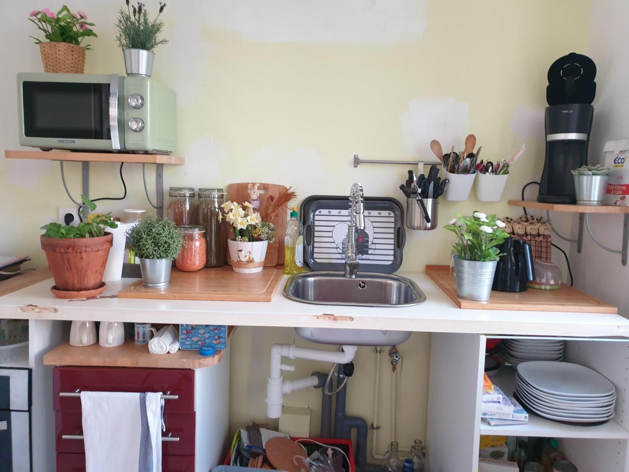 Chambre Privee Dans Petite Maison Typique 蒙蒂维利耶 外观 照片